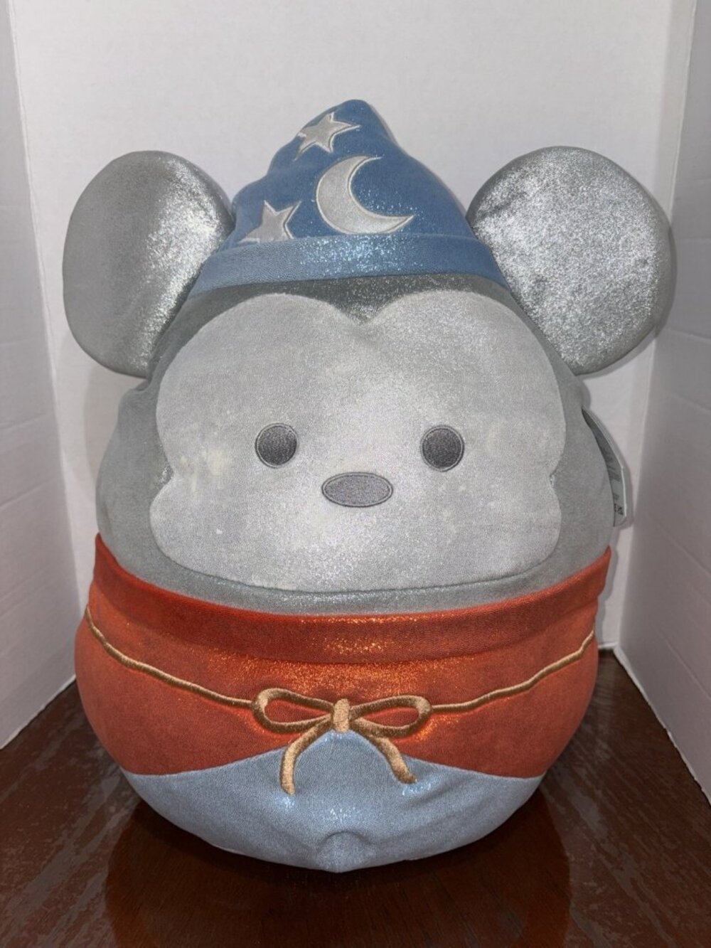 Disney Sorcerers Apprentice Mickey Mouse squishmallow 100 years 20 Inch Rare